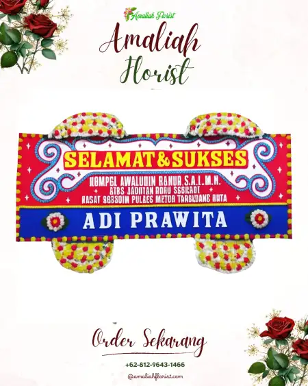 Papan Bunga Ucapan Selamat Sindang Dataran