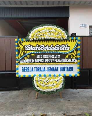 Papan Bunga Duka di Sindang Dataran