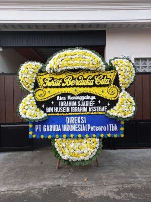 Papan Bunga Duka di Sindang Dataran