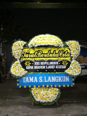 Papan Bunga Duka di Sindang Dataran